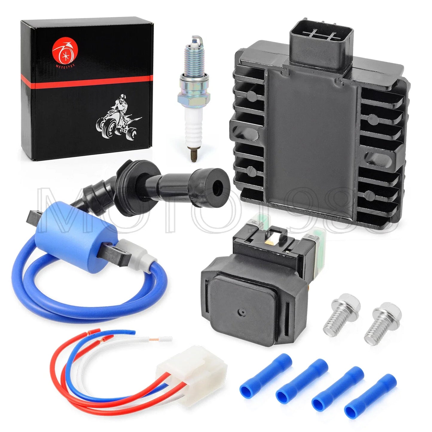 Coil Rectifier Starter Relay for YAMAHA Grizzly 660 YFM660F(2002–2008)