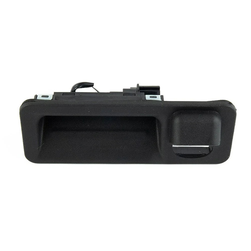 Trunk Lid Lock Tailgate Handle 1pc Black Fittings Outside