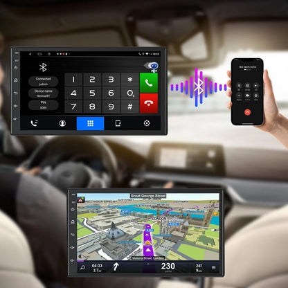 Apple CarPlay Android Auto Radio for Hino 300 616 617 (2006-2014)