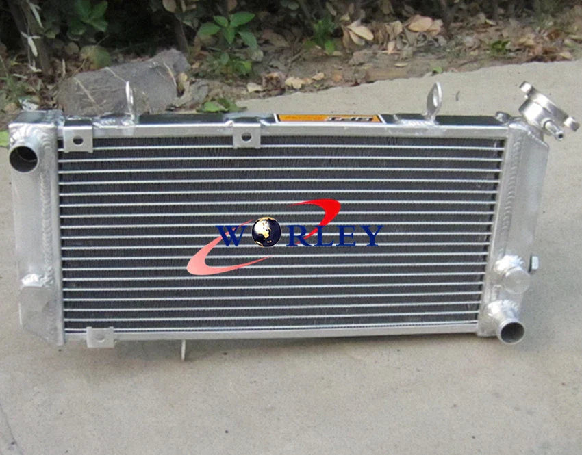 Aluminum Radiator + Black Silicone Hose for Suzuki TL1000S (1997-2001)