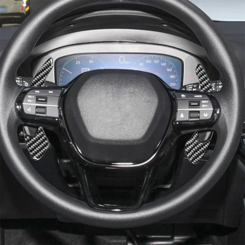 Carbon Fiber Steering Wheel Shift Paddle for Acura TLX, Civic, Accord, CRV (2015-2023)