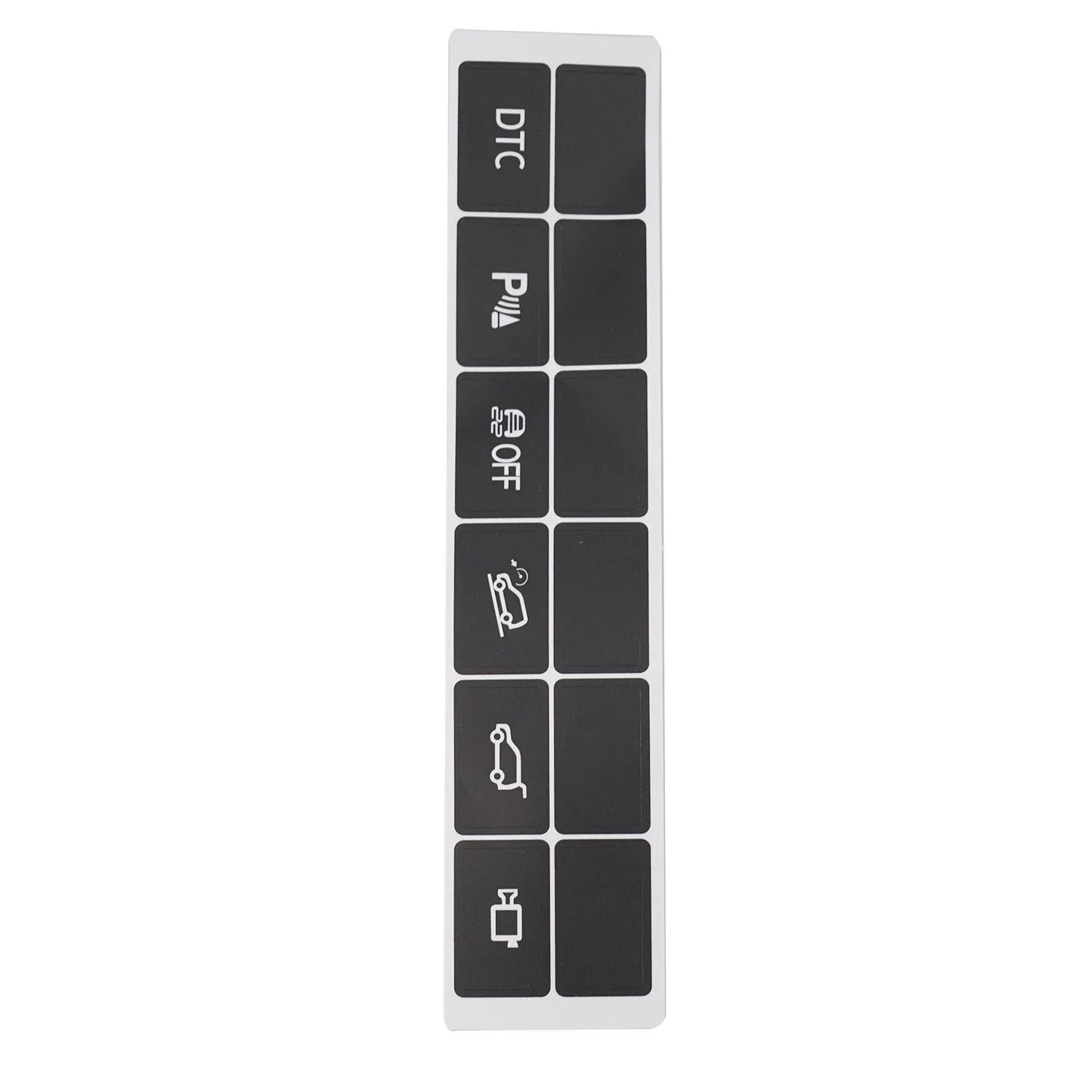 Repair Button Sticker for Car Model