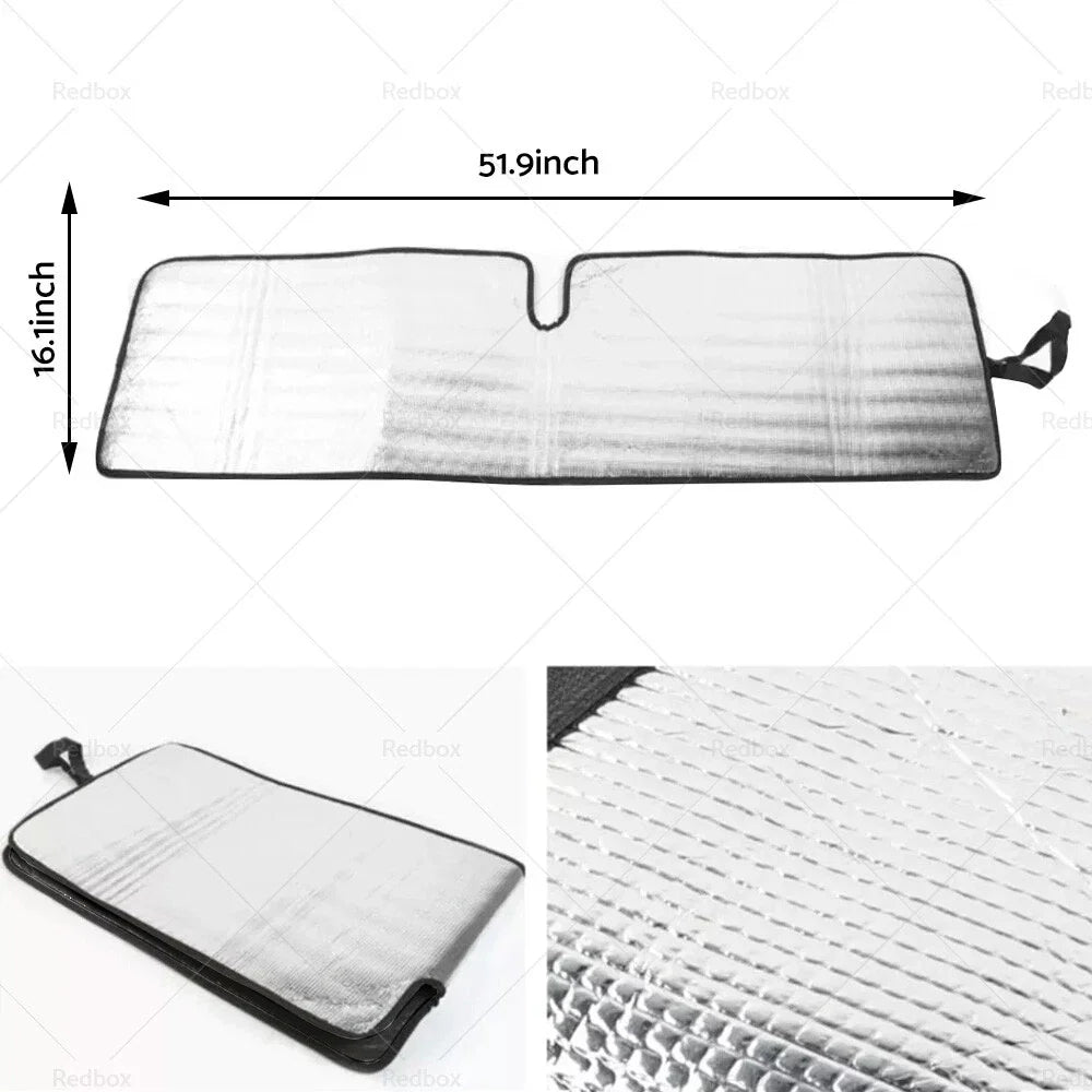 Windshield Sunshade Heat Protection for Jeep Wrangler JK JKU (2007-2018)