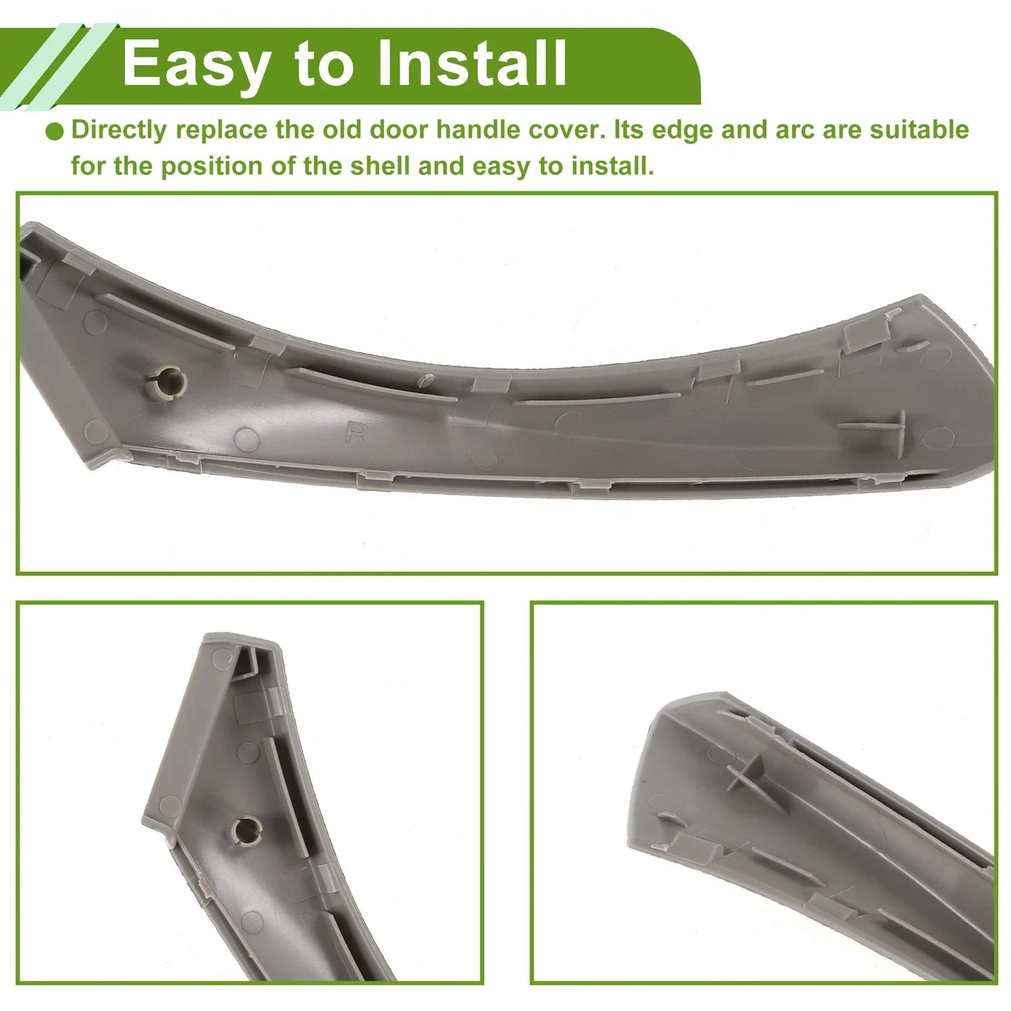 Door Panel Handle Pull Trim Cover for BMW 325i E90 Sedan (2006 - 2006)