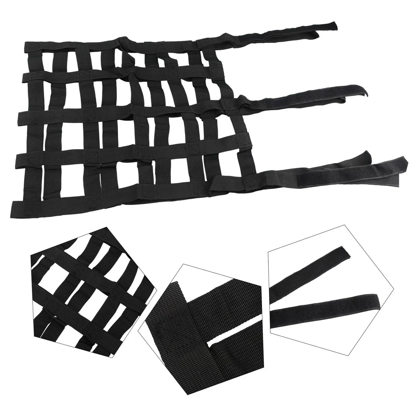 Net Cargo Storage Organizer for Jeep Wrangler