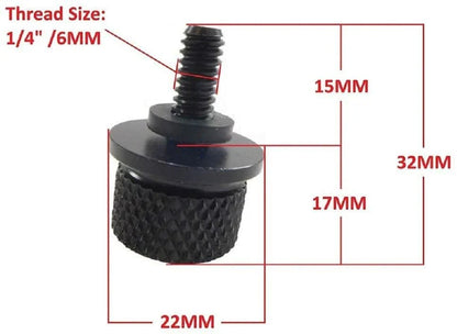 6mm Rear Seat Bolt Screw for Harley Davidson Touring Roadking Streetbob (2009-2023)