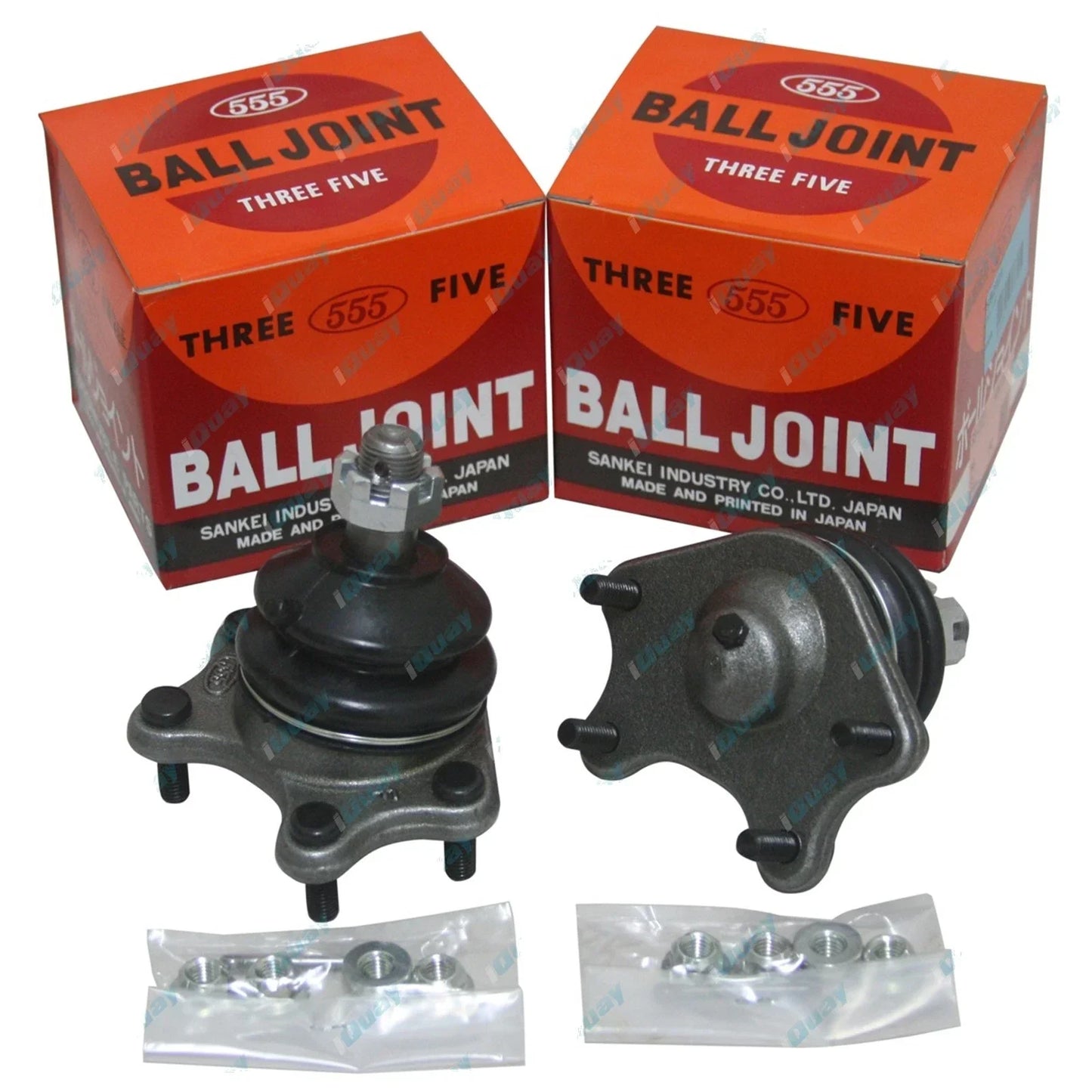 2 Upper Ball Joints 555 Japanese for Hilux IFS 4x4 LN107 LN111 LN130 LN167 LN172