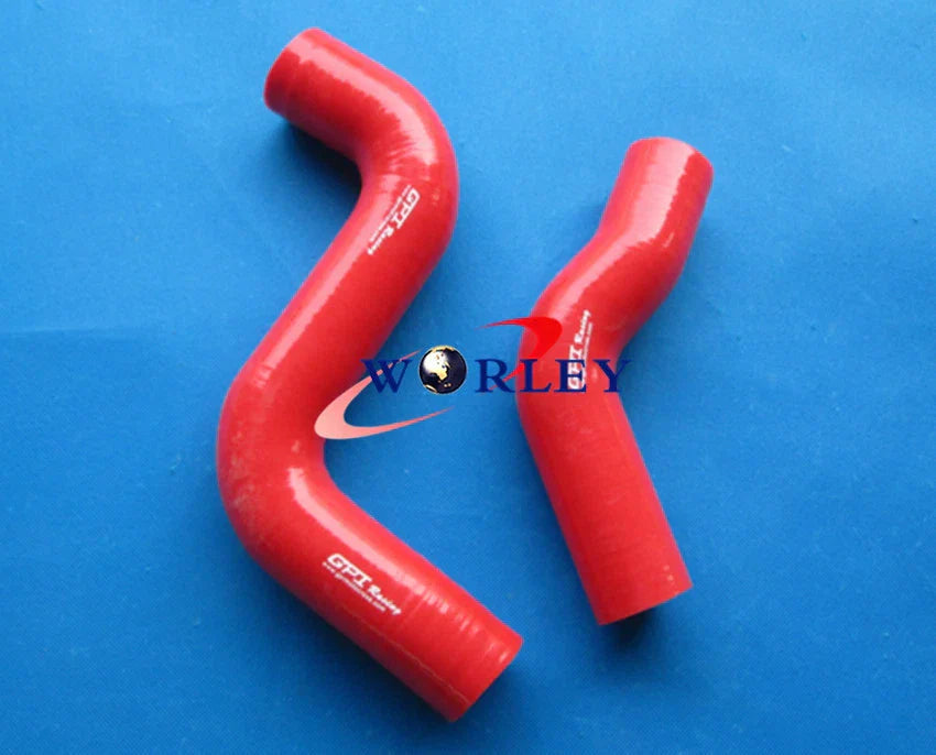 GREEN Silicone Hose for Toyota Hilux KZN130GW 1KZ-TE Diesel (1993-1996)