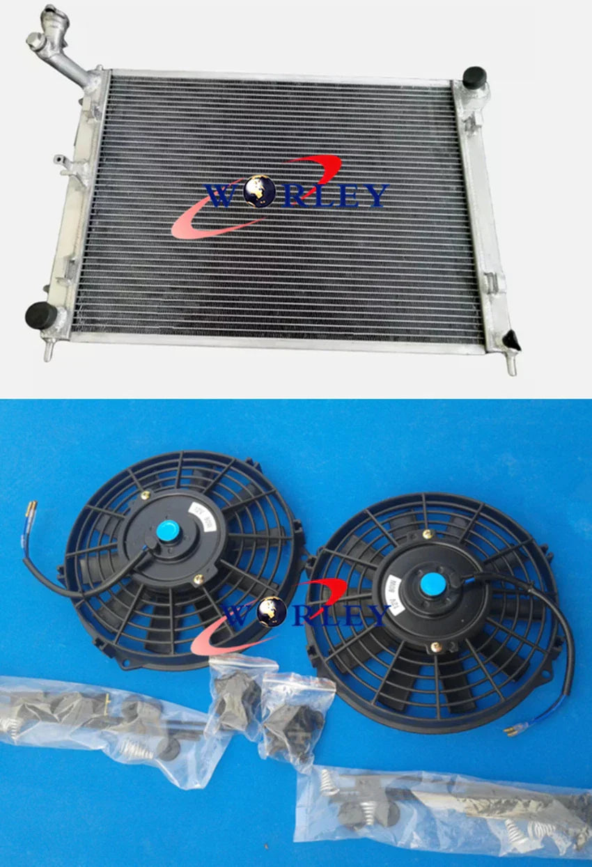 3ROW Aluminum Radiator & Fans for Hyundai I30, Elantra HD (2006-2023)