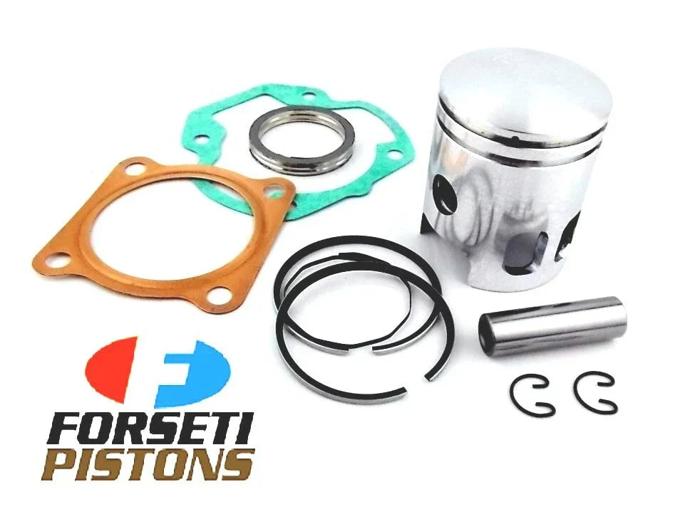 Top End Kit 47mm Piston Rings Pin Clips Gasket for Yamaha GT80 (74-80)