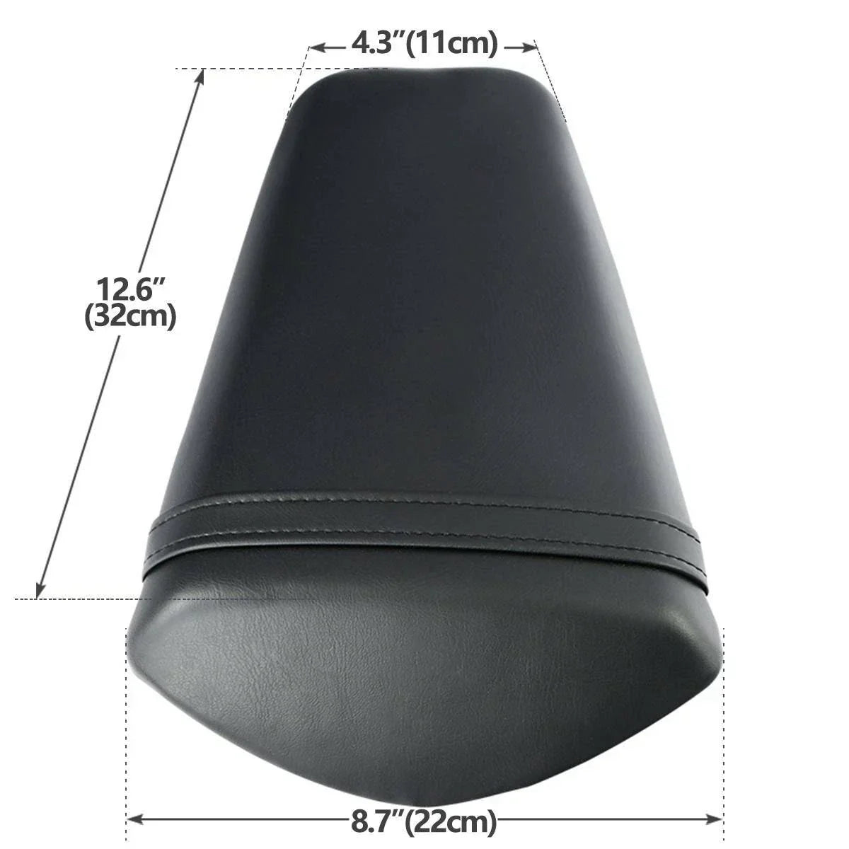 Black Rear Passenger Seat for Kawasaki ZX10R 2011-2015