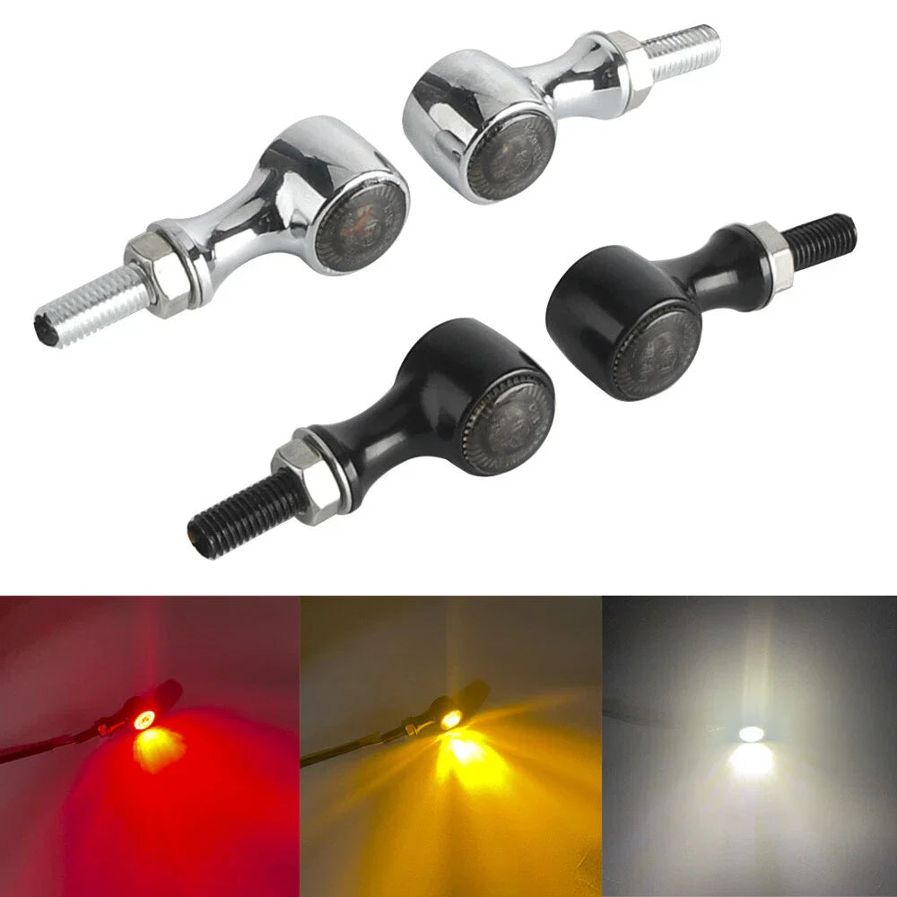 12V LED Turn Signal Light Indicators for Honda Yamaha (Universal)