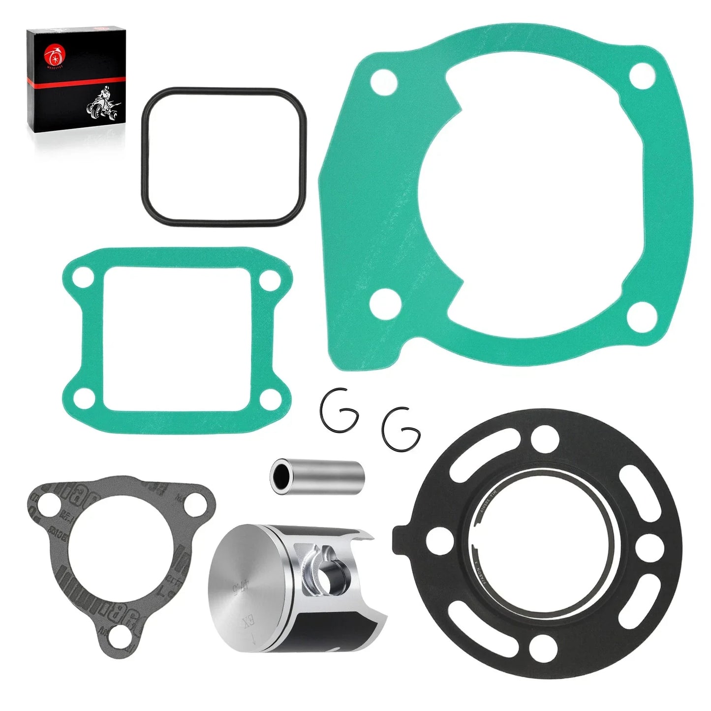 47.5mm Size B Piston & Rings Gasket Kit for Honda CR85R (2003–2007)