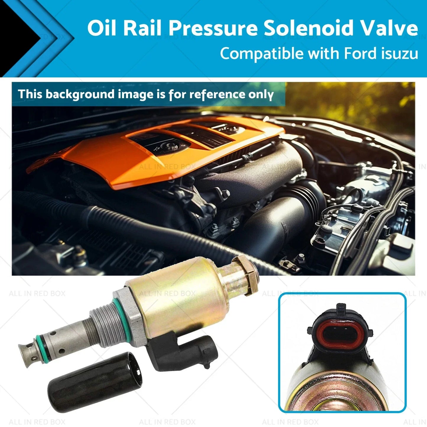 Oil Rail Pressure Solenoid Valve for Ford F250 F350 F450 (1995-2003)