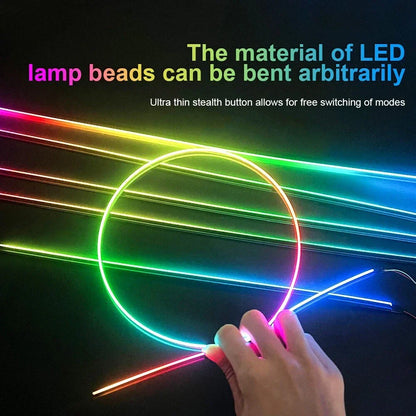 14-in-1 RGB Ambient Light Strip with Remote for Symphony