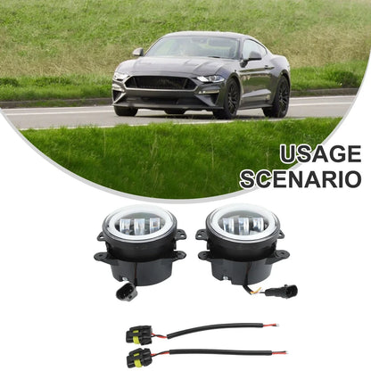 Fog Light Plug-and-play 2525SMD LED Cast Aluminum Housing