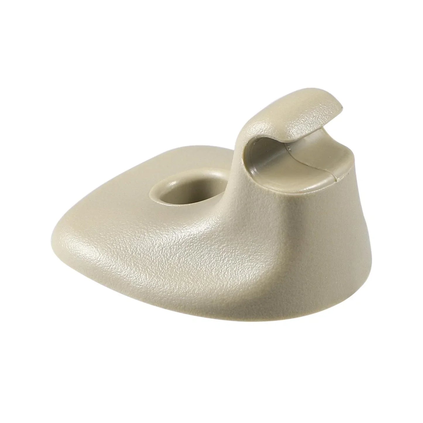 2 x Beige Car Plastic Sun Visor Hook Clips for Dodge Magnum (2005-2007)