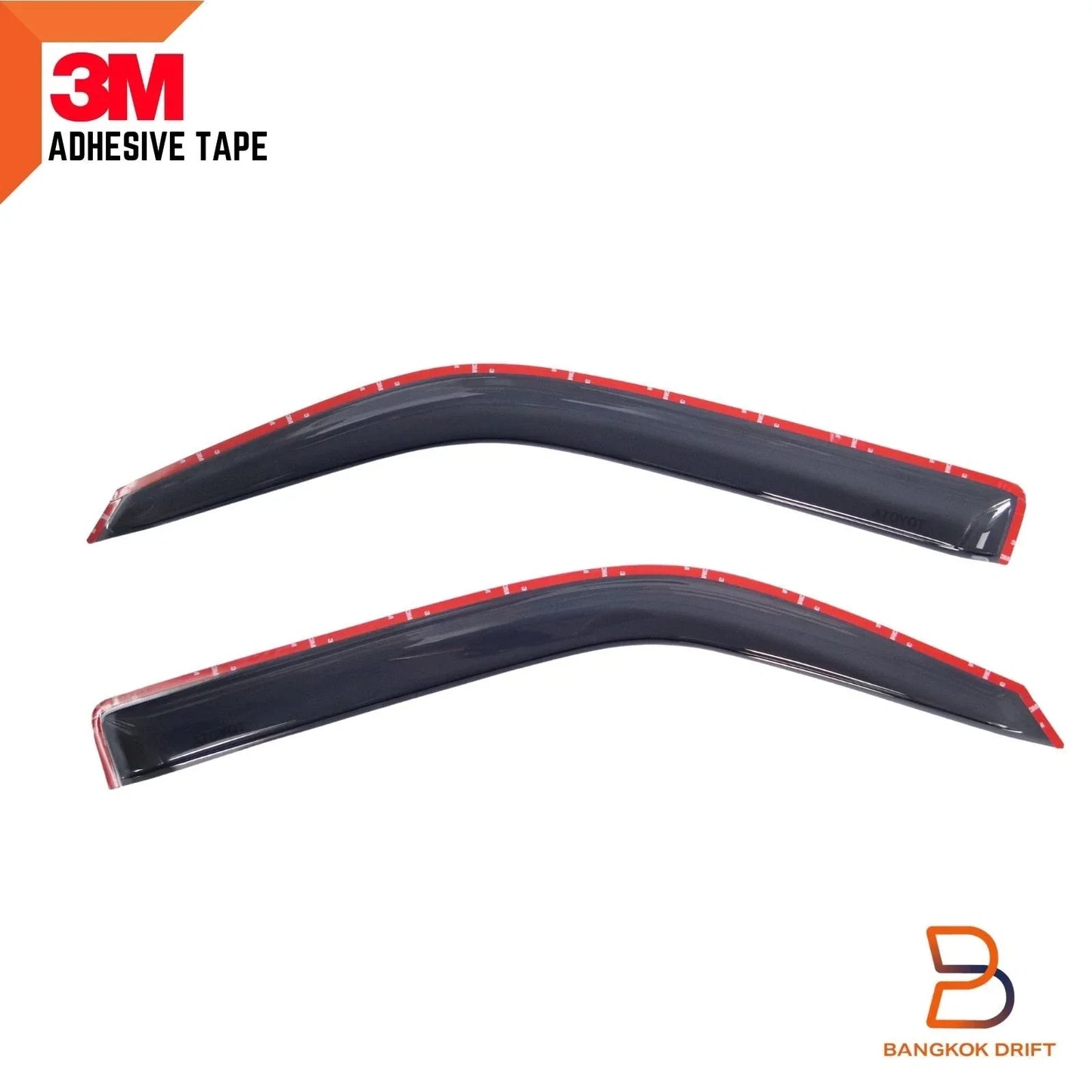 Weather Shield Window Visor Rain Guard for Toyota Hiace Commuter (2005-2019)