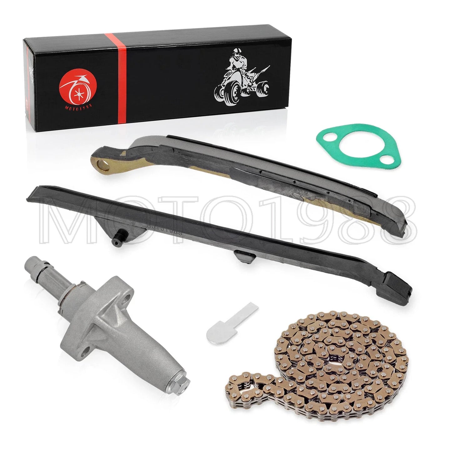 Timing Chain & Guide Tensioner for Honda TRX300EX Sportrax (1993–2008)
