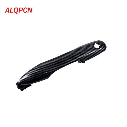 4 Doors Carbon Fiber Exterior Door Handle for Toyota Corolla, Camry, Avalon (2019)