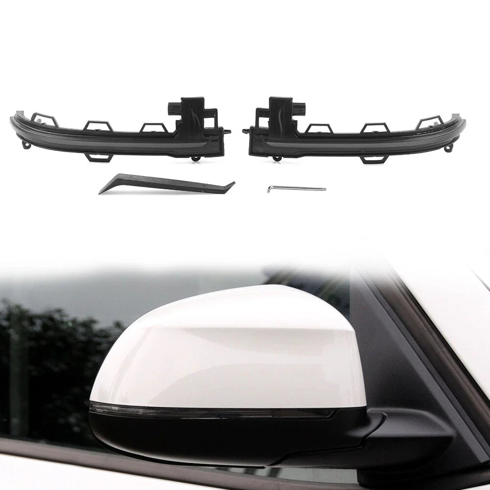 LED Side Wing Mirror Turn Signal Light for BMW X3 X4 X5 (2011-2017)