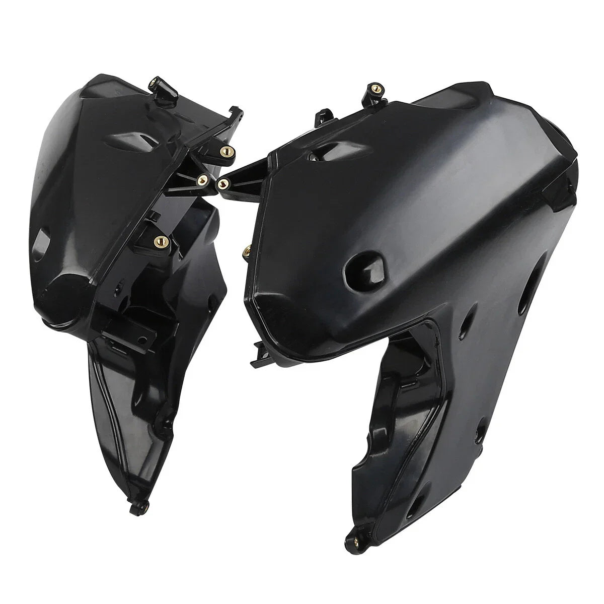 Matte Black Speaker Covers for Harley Road Glide (2015-2023)
