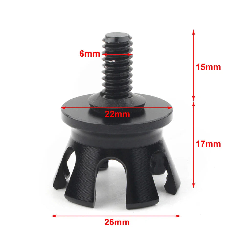Aluminum Rear Seat Bolt Tab Screw Mount for Harley
