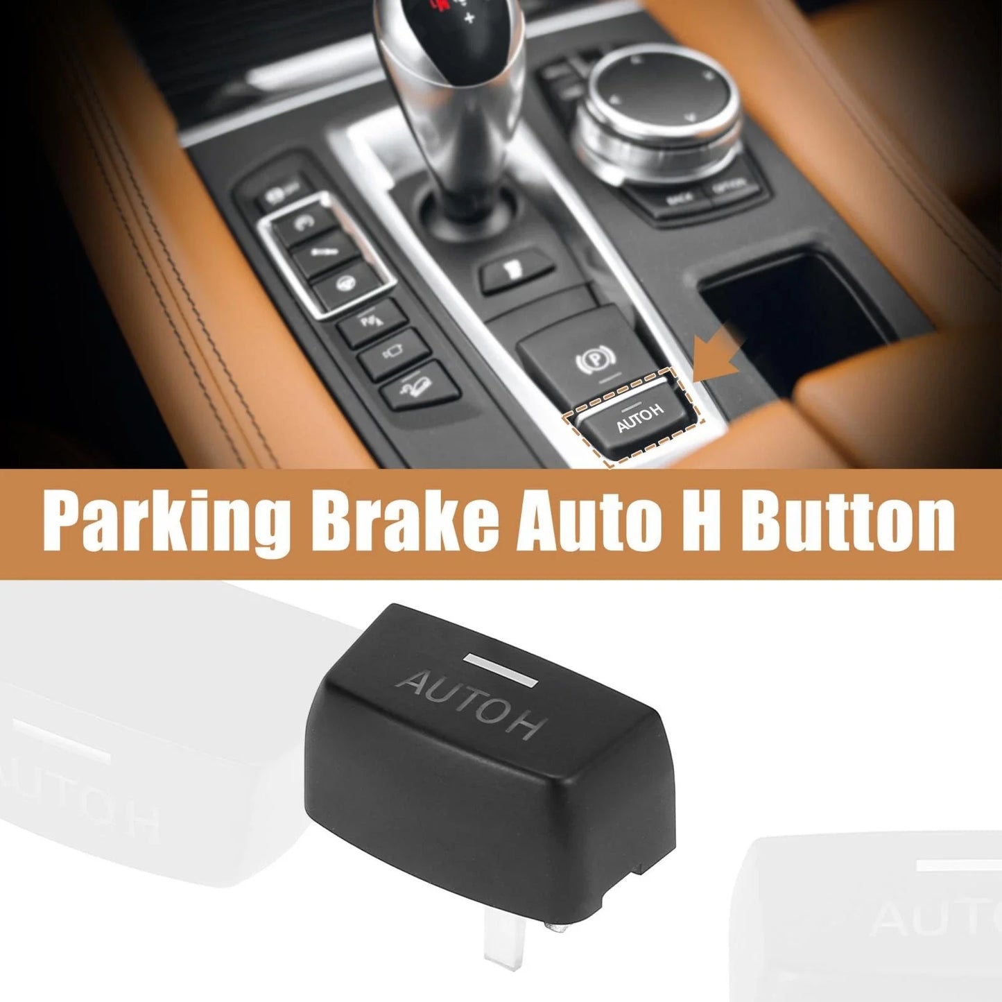 H Button Cover Auto for BMW F01 F02 F07 F10 F12 F15 F16