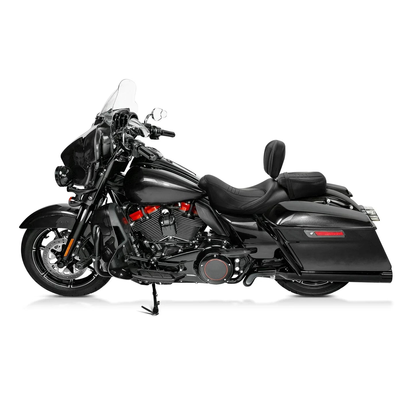 Driver Rider Backrest for Harley Touring Electra Road King Glide (2009-2023)
