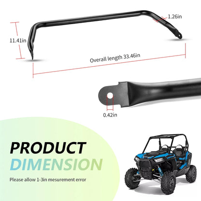 Rear Stabilizer Torsion Sway Bar & Clamp for Polaris RZR 900 (2011–2014)