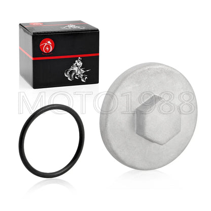 Oil Drain Plug CAP & O-ring for Yamaha Trailway 200 TW200 (1987–2000)