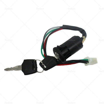 4 Wire Ignition Key Barrel Switch for 50cc 110cc 125cc 150cc PIT Quad ATV