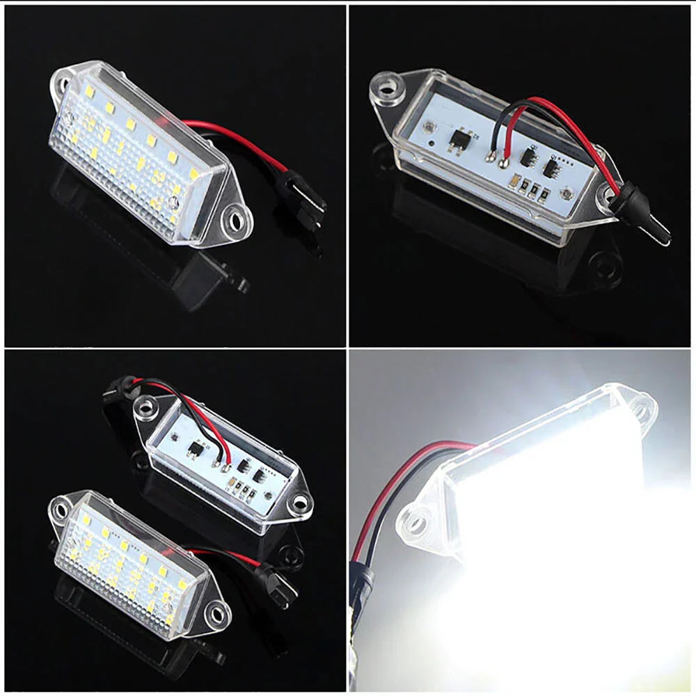 White LED License Plate Lights for Mitsubishi Lancer EVO (2003-2006)