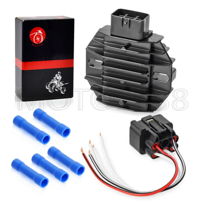 Voltage Regulator Rectifier & Plug for YAMAHA Grizzly (1998–2016)