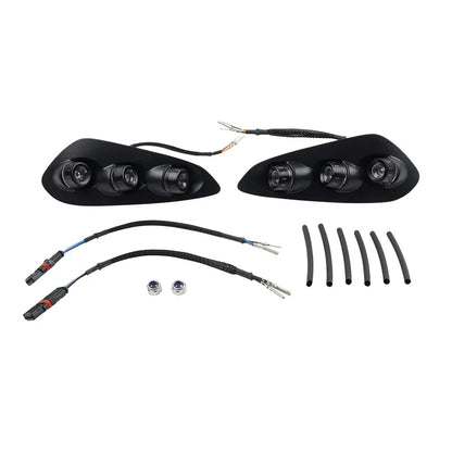 Black Integrated Tail Light Rear Turn Signal for BMW S1000RR (2023-2024)