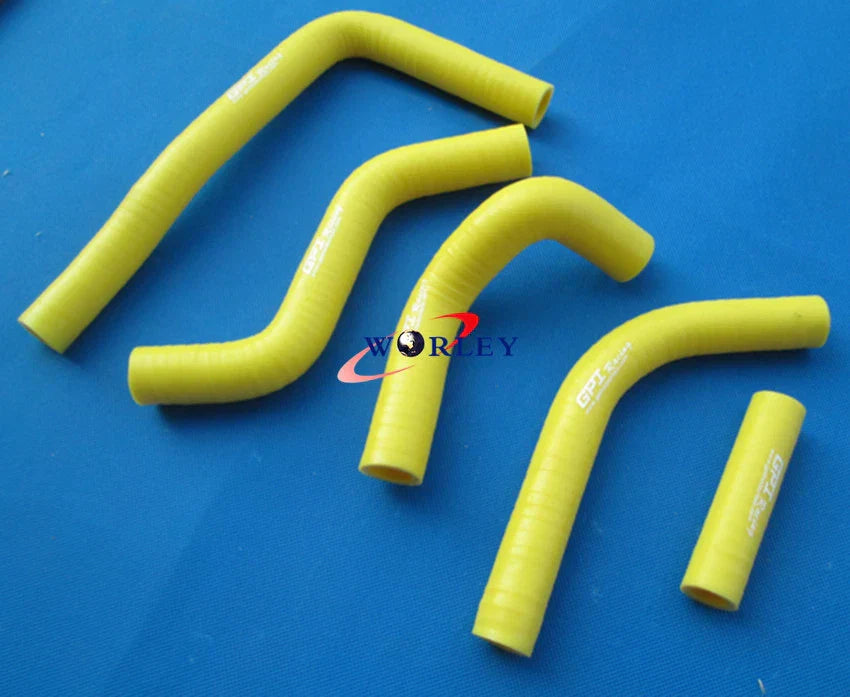 Silicone Radiator Hose for Suzuki RMZ450 2008-2014 (2008-2014) - Yellow