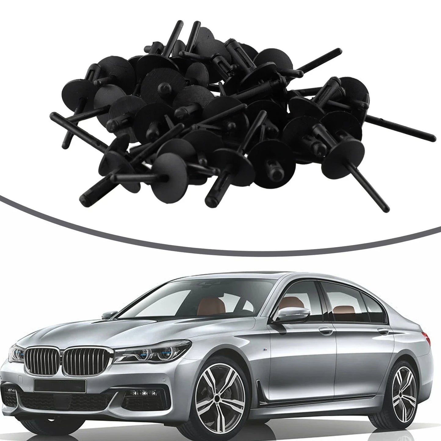 Wheel Rivets 40x for BMW X1 (2009–2015)