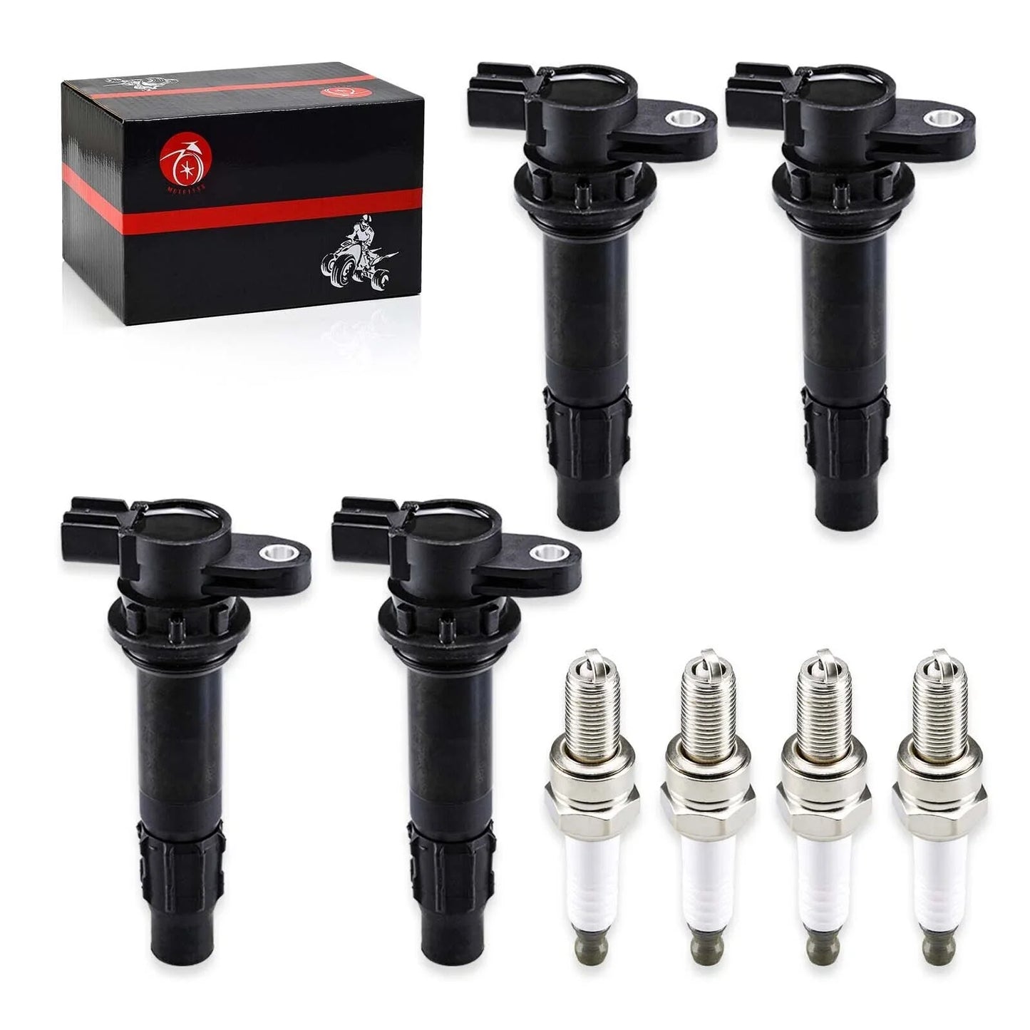 Ignition Coils & Spark Plug for Yamaha WaveRunner FX1100 HO (2004–2008)