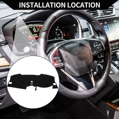 Dashboard Cover Mat for Honda Civic 11th 2021-2024 Protector Black 1 Set