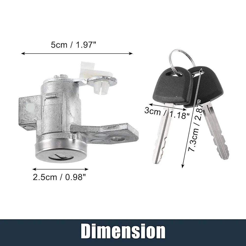 Front Door Lock Cylinder for Chevrolet Colorado GMC Canyon Hummer H3 (2004-2012)