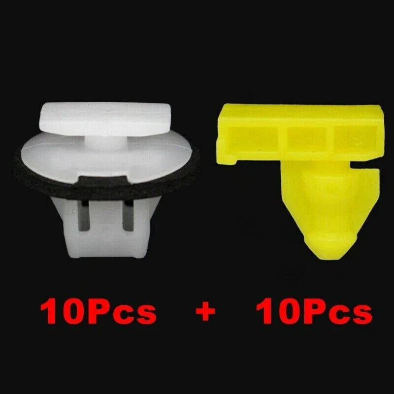 20pcs/set Plastic Moulding Clips for Nissan Juke (2010–2019)