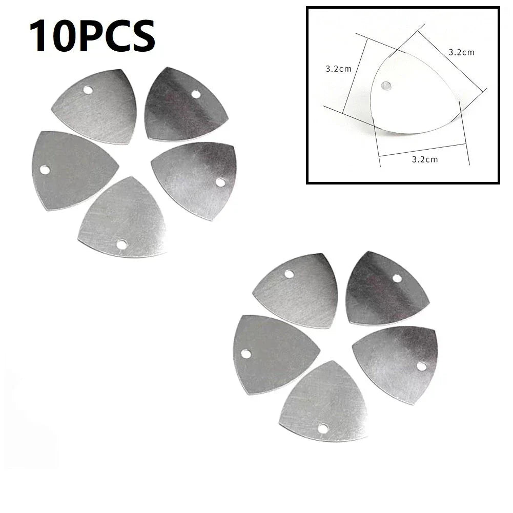 10 Pcs Metal Opening Picks Stainless Steel Thin Pry Tool for Mobile Phone