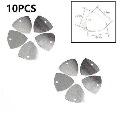 10 Pcs Metal Opening Picks Stainless Steel Thin Pry Tool for Mobile Phone