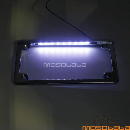 LED License Plate Frame Light for Harley Dyna Sportster Touring (2006-2023)