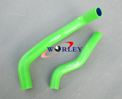 Yellow Silicone Radiator Hose for Suzuki LTZ400, Kawasaki KFX400, DVX400 (2003-2008)