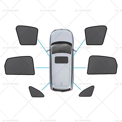 Magnetic Mesh Sun Blind Shades for Audi Q5 2009-2016 ( Front & Rear)