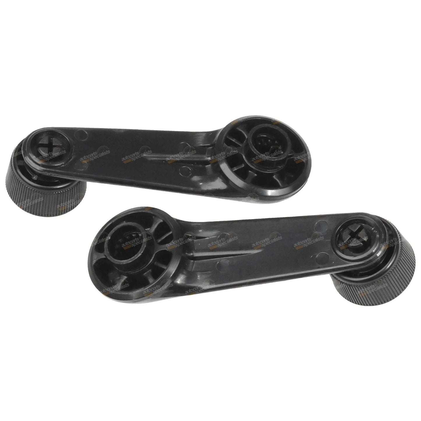 2 x Front/Rear Window Crank Handles for Hilux LN65 YN65 YN67 (1983–1988)