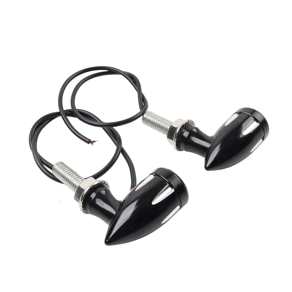 Mini Turn Signal Light Blinker 8mm for Bobber Cafe Racer