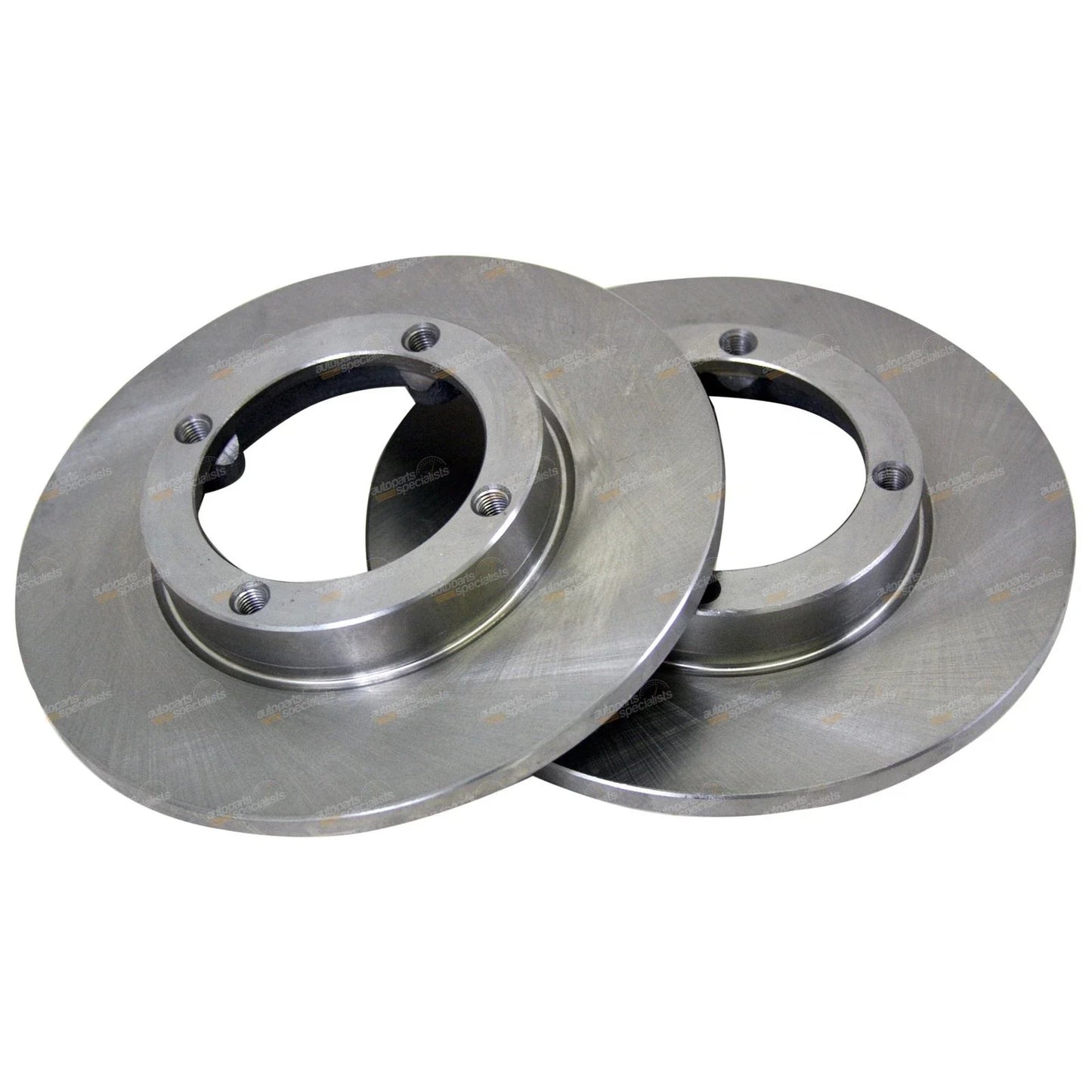2x Front Disc Brake Rotors for Suzuki Super Carry Van (1985-1988)