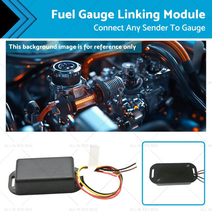 Fuel Sender to Gauge Linking Module Ohm Converter for Any Sender Fuel Gauge